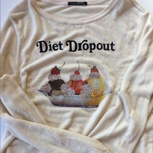 🎉Party Sale🎉 Wildfox “Diet Dropout” BBJ Pullover